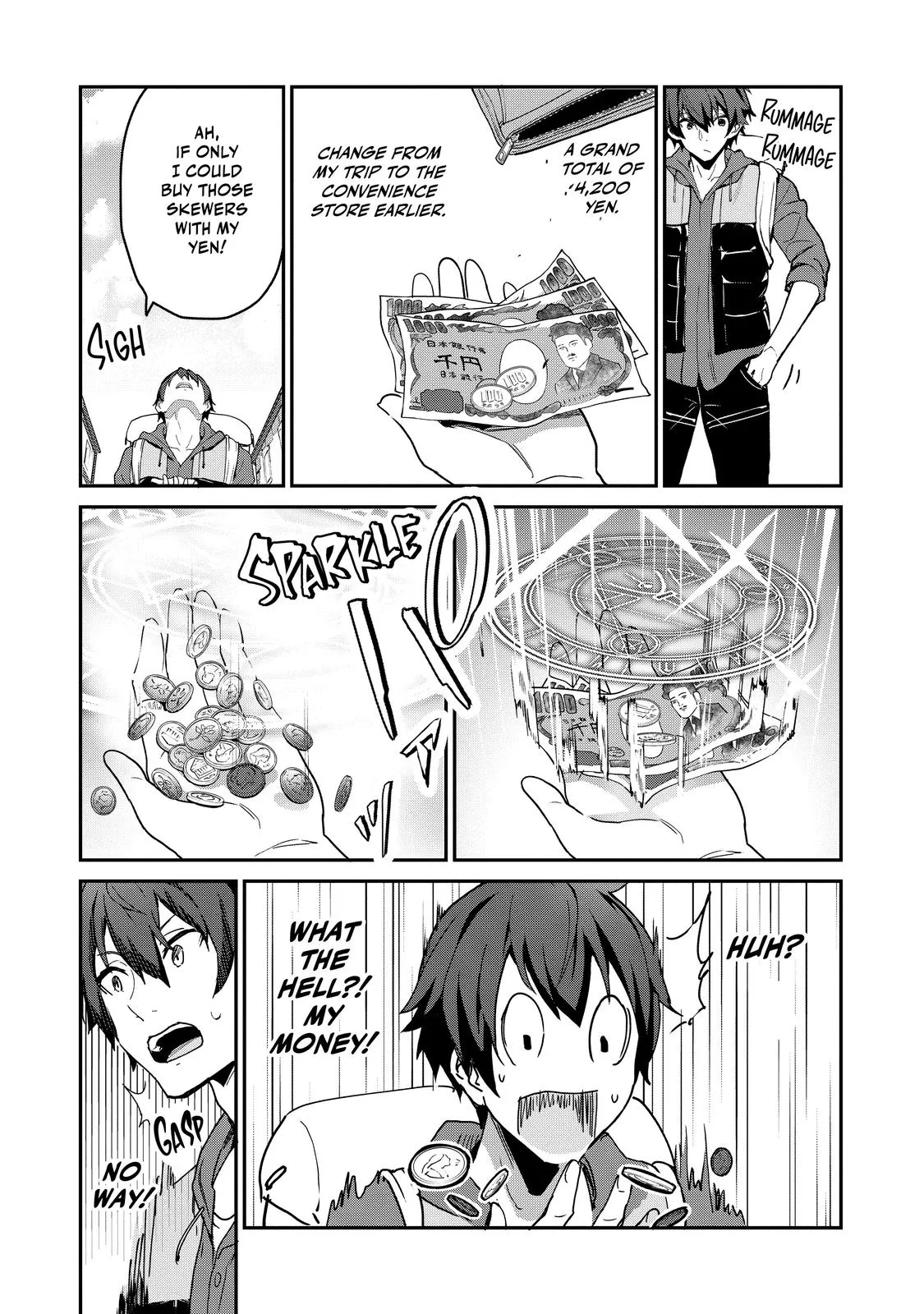 Read Peddler in Another World I Can Go Back to My World Whenever I Want Manga Online