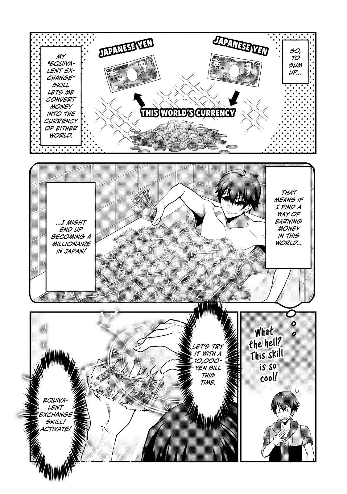 Read Peddler in Another World I Can Go Back to My World Whenever I Want Manga Online