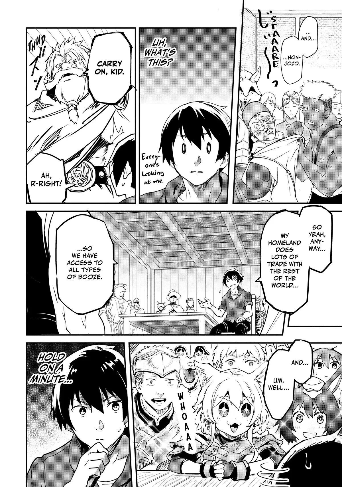 Read Peddler in Another World I Can Go Back to My World Whenever I Want Manga Online