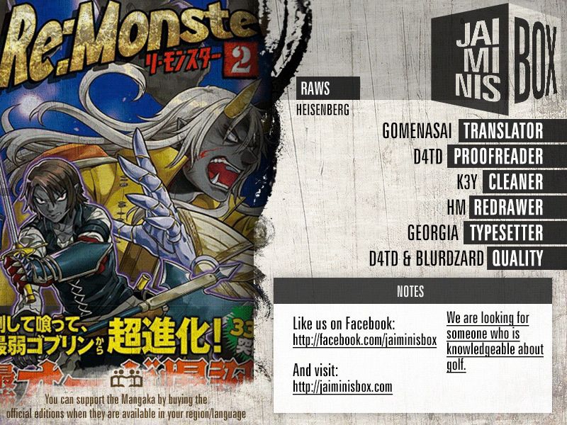 Read Re Monster Manga Online