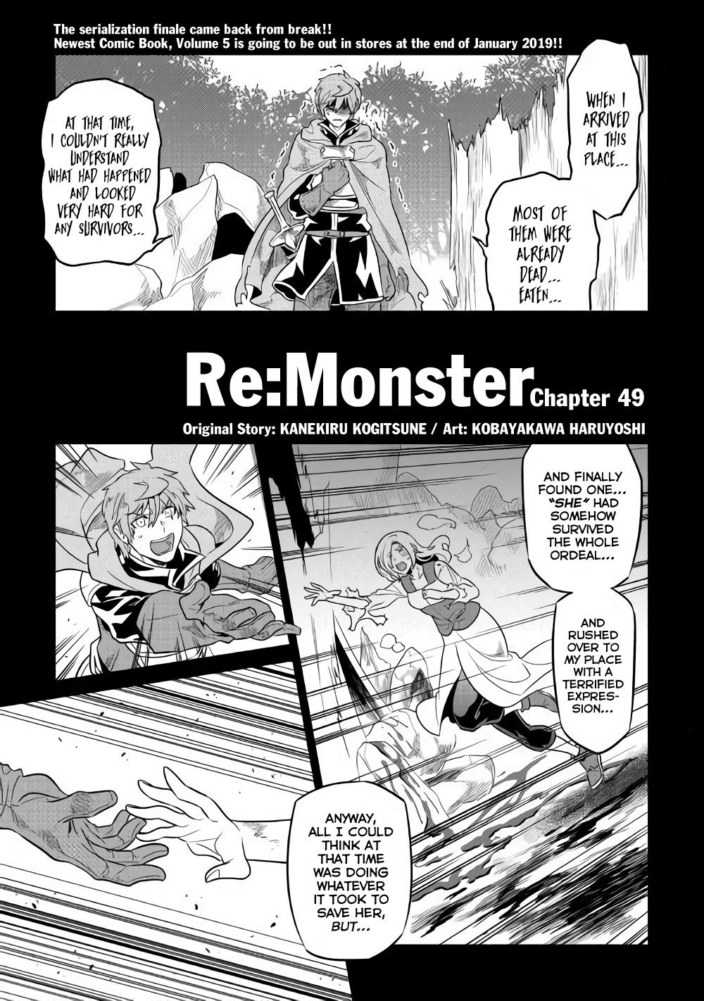 Read Re Monster Manga Online