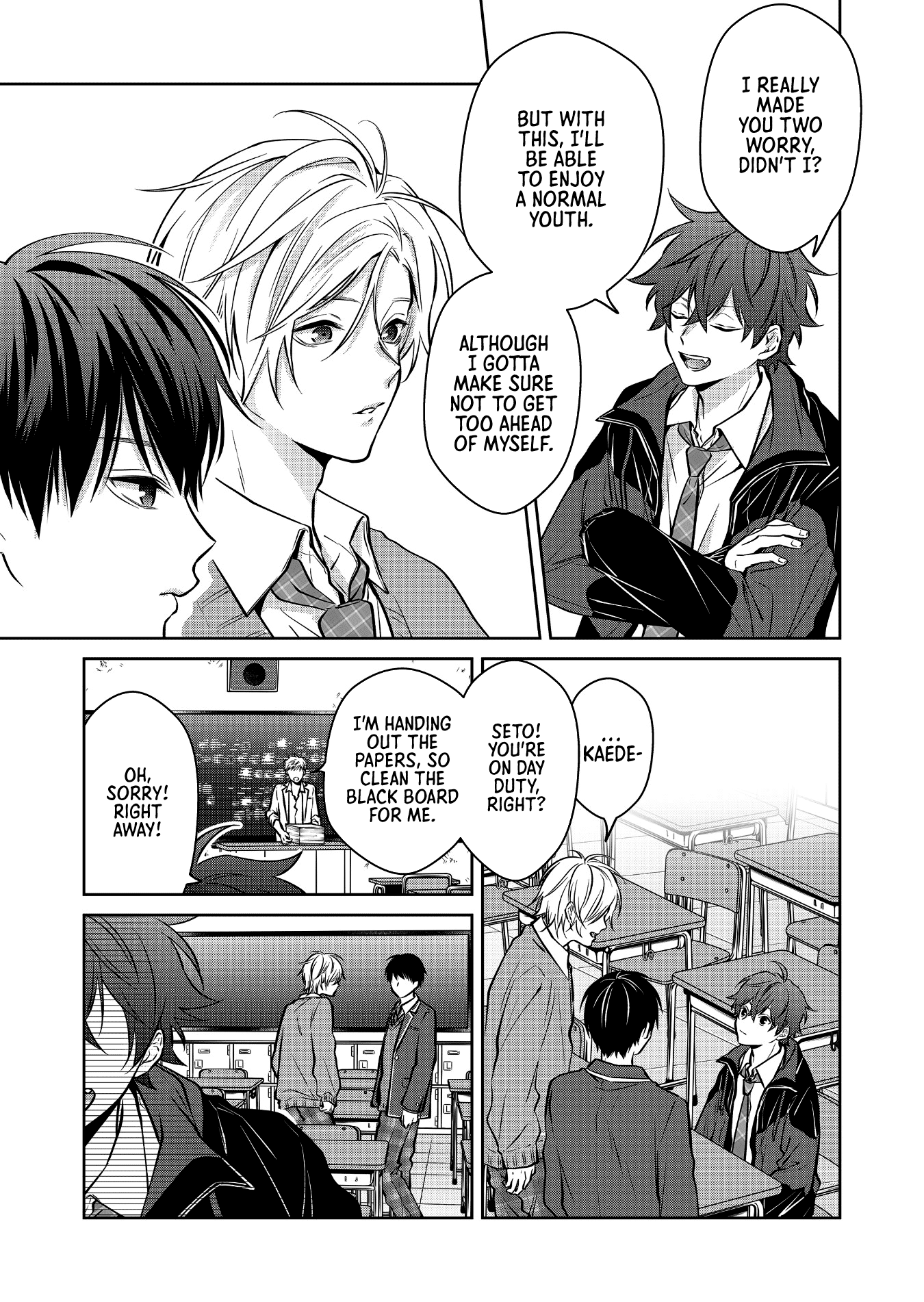 Read Sensitive Boy Manga Online