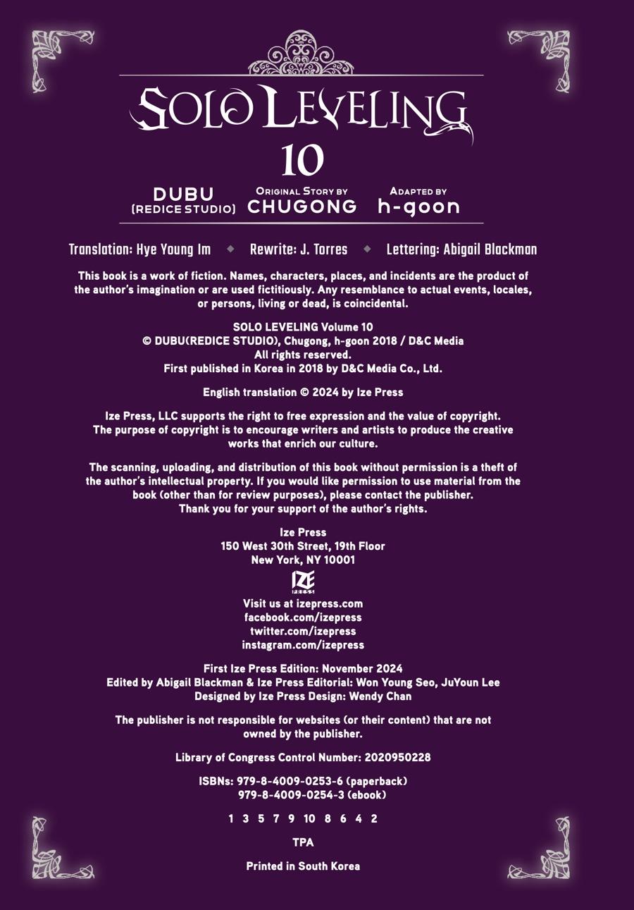 Read Solo Leveling Manga Online