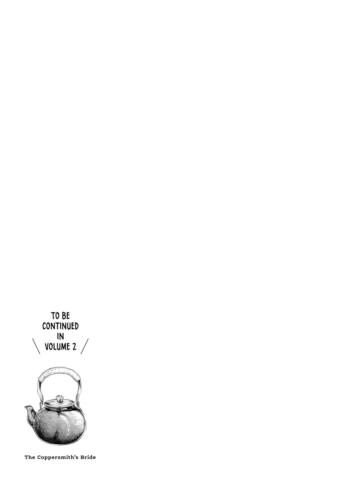 Read The Coppersmith's Bride Manga Online