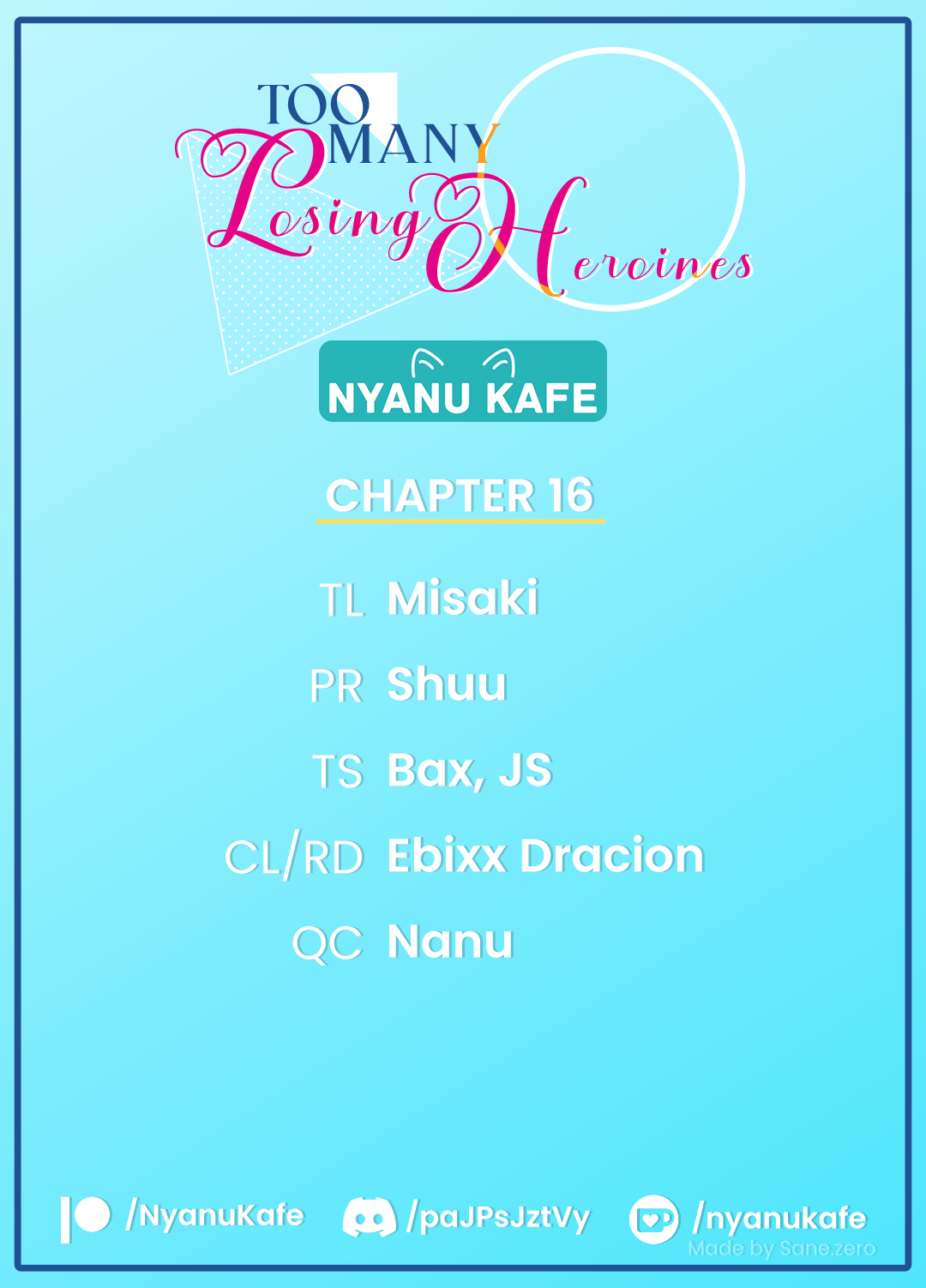 Read Too Many Losing Heroines! Manga Online