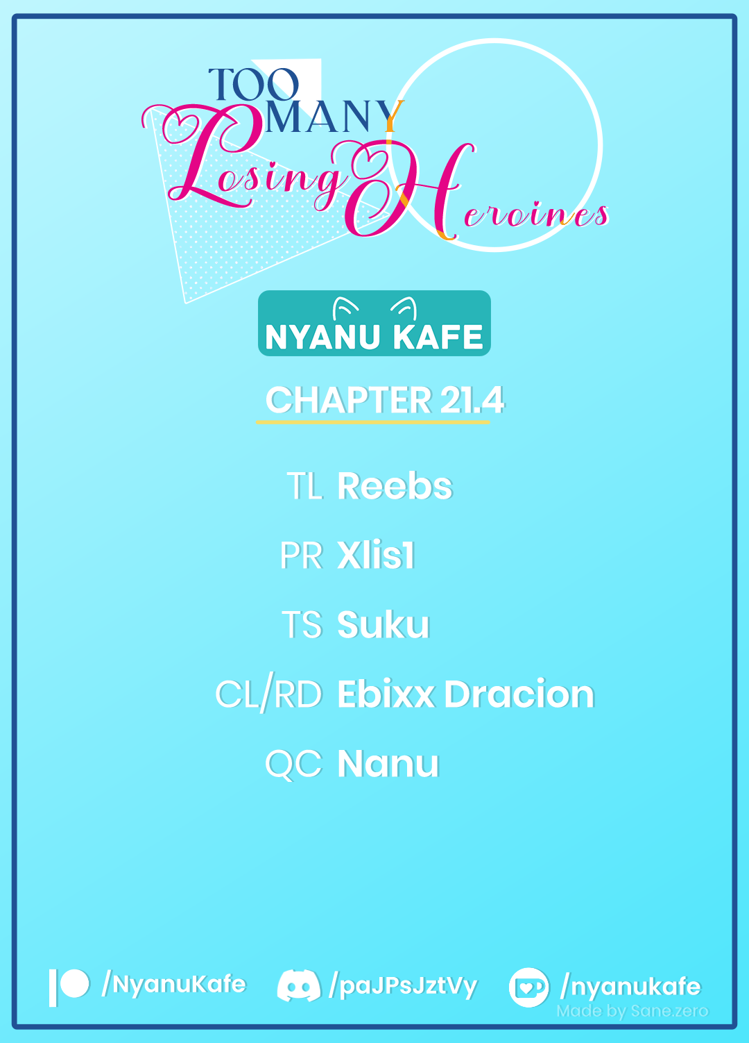 Read Too Many Losing Heroines! Manga Online