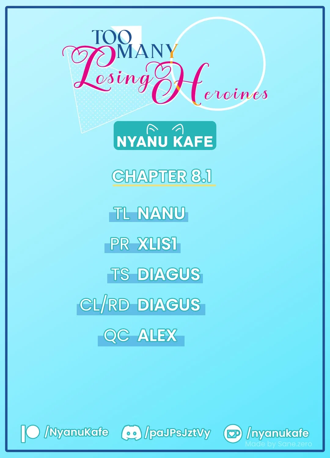 Read Too Many Losing Heroines! Manga Online