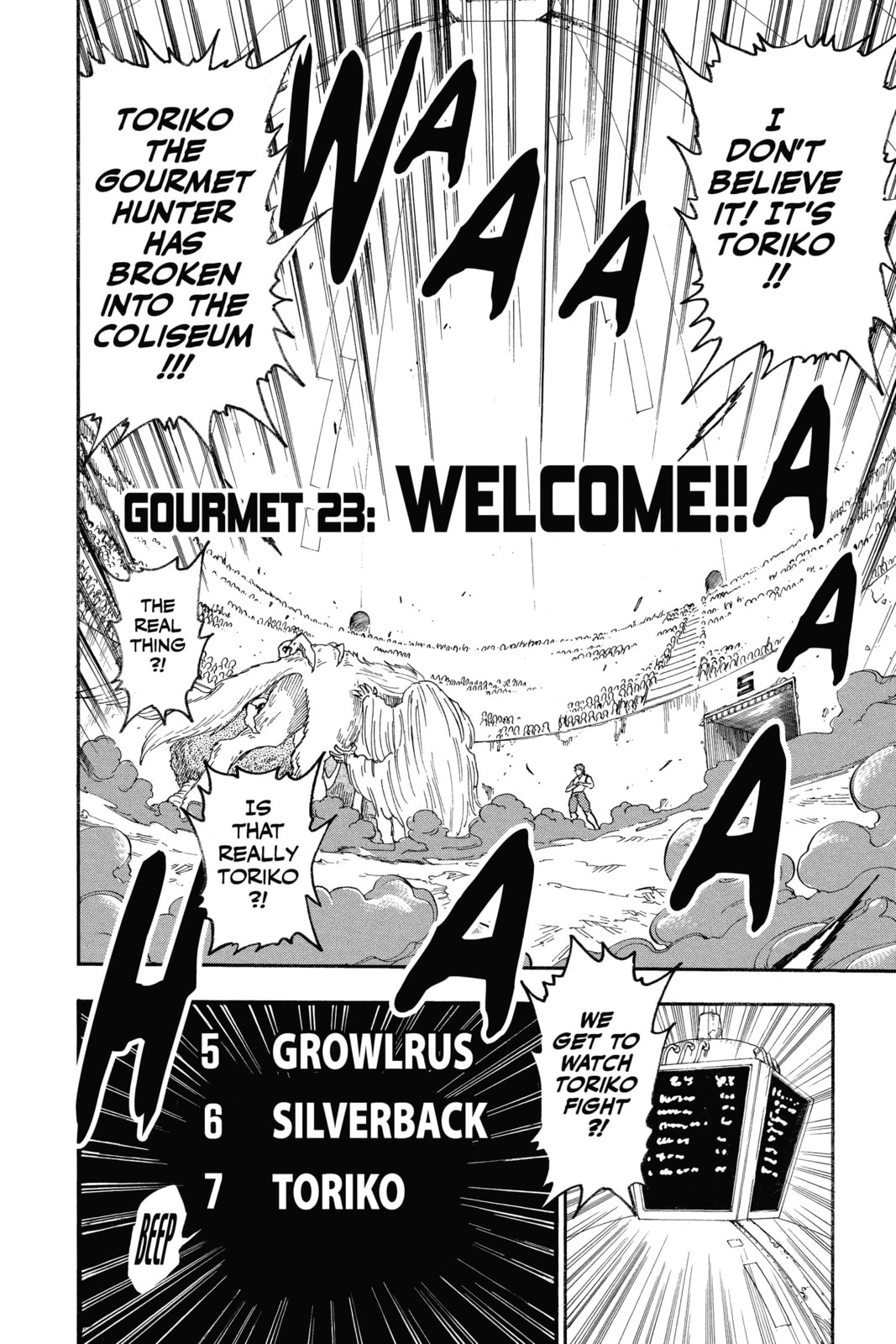 Read Toriko Manga Online