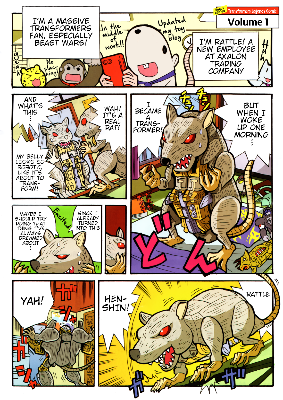 Read Transformers Legends Manga Online