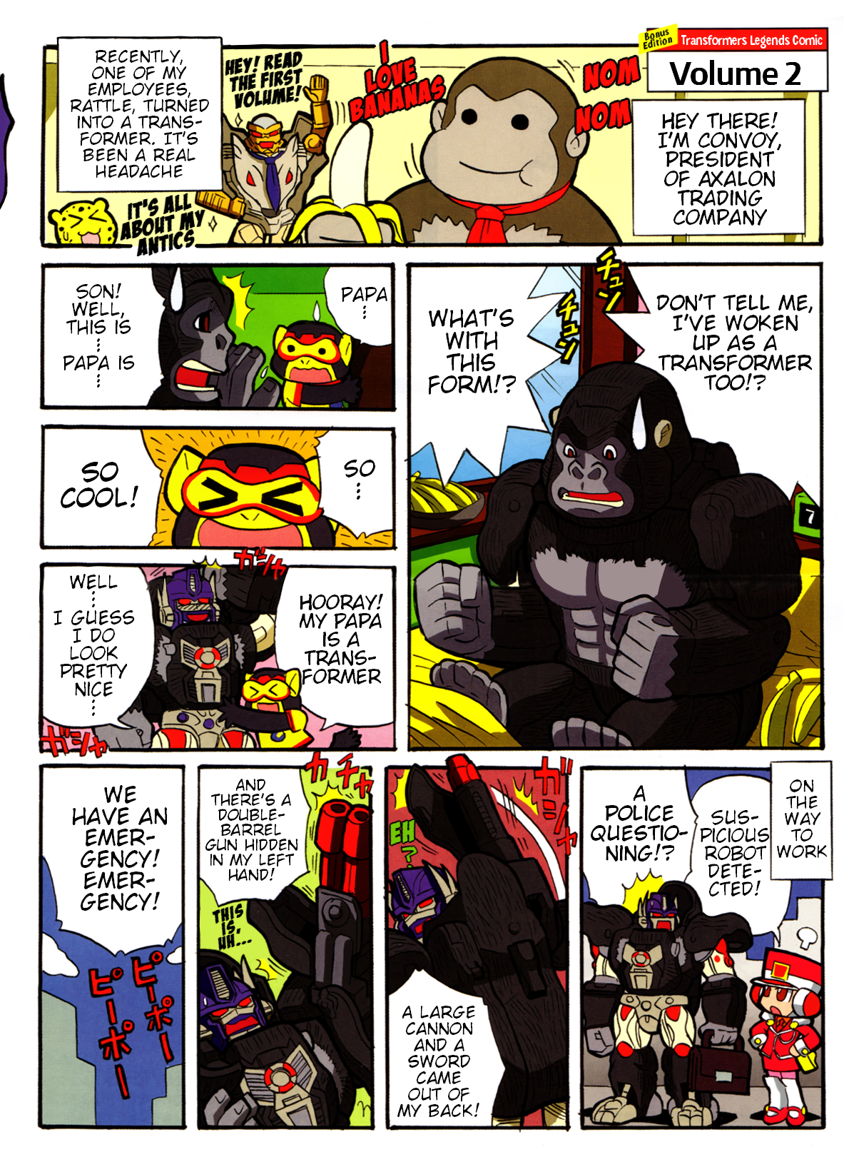 Read Transformers Legends Manga Online