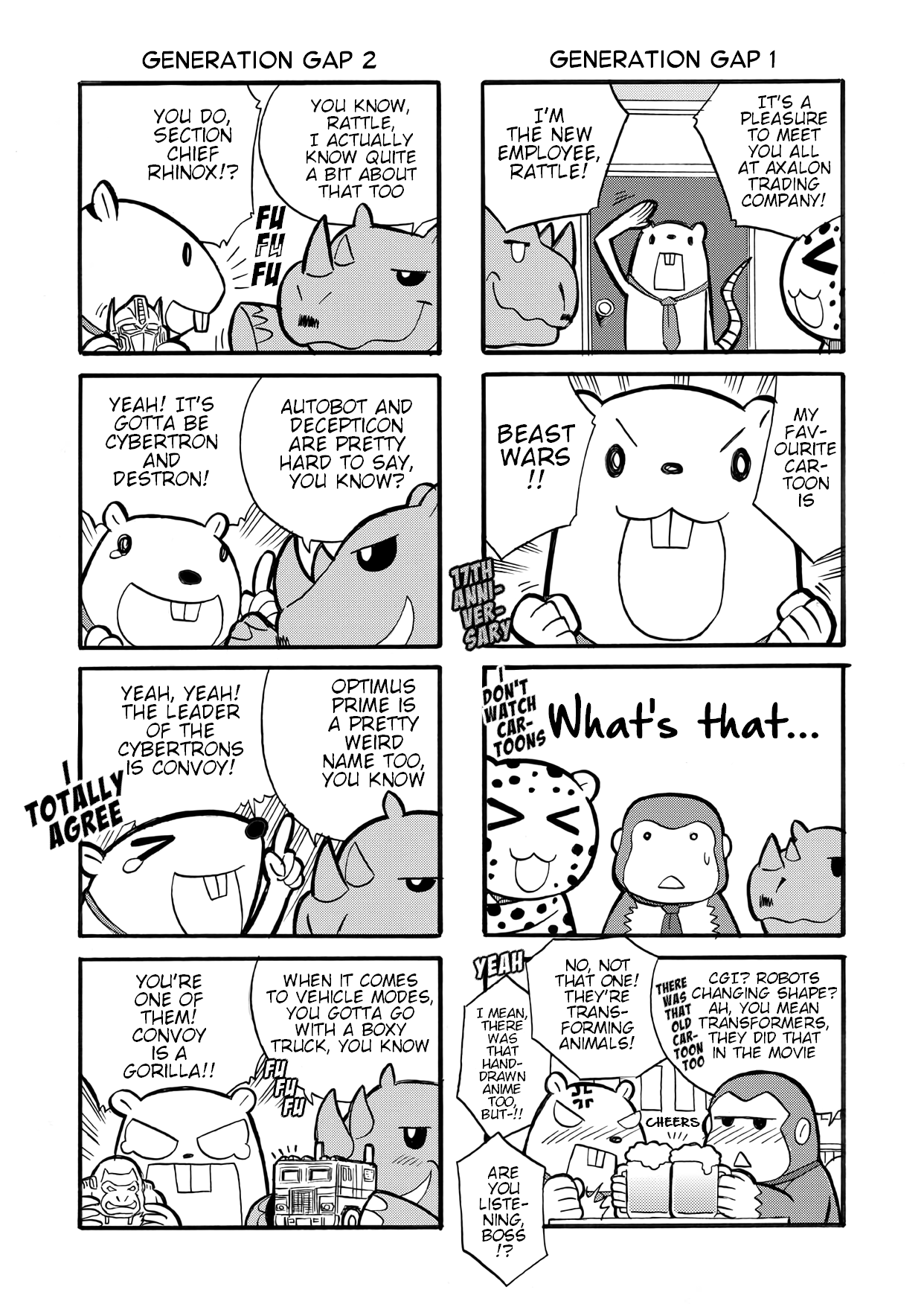 Read Transformers Legends Manga Online