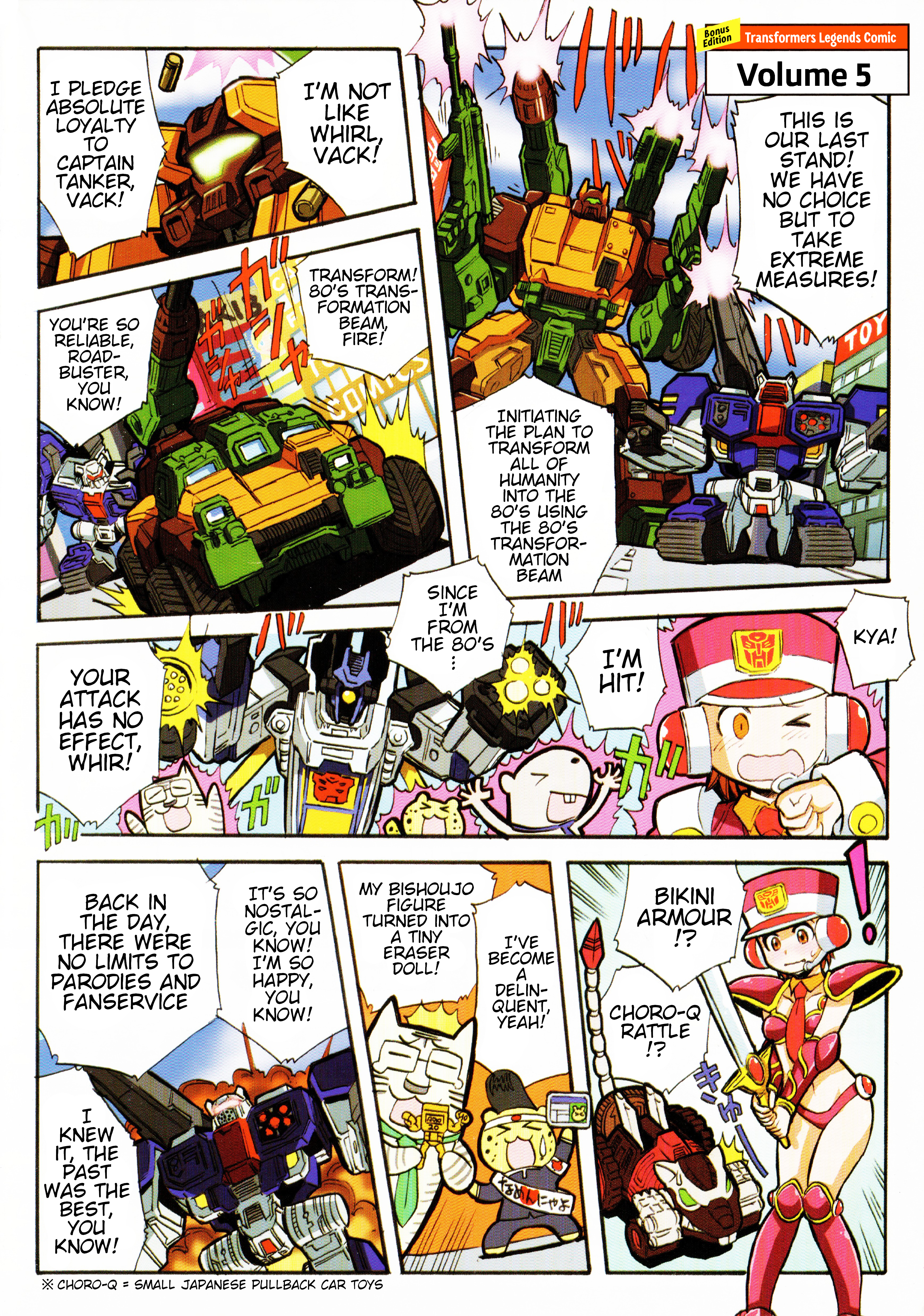 Read Transformers Legends Manga Online