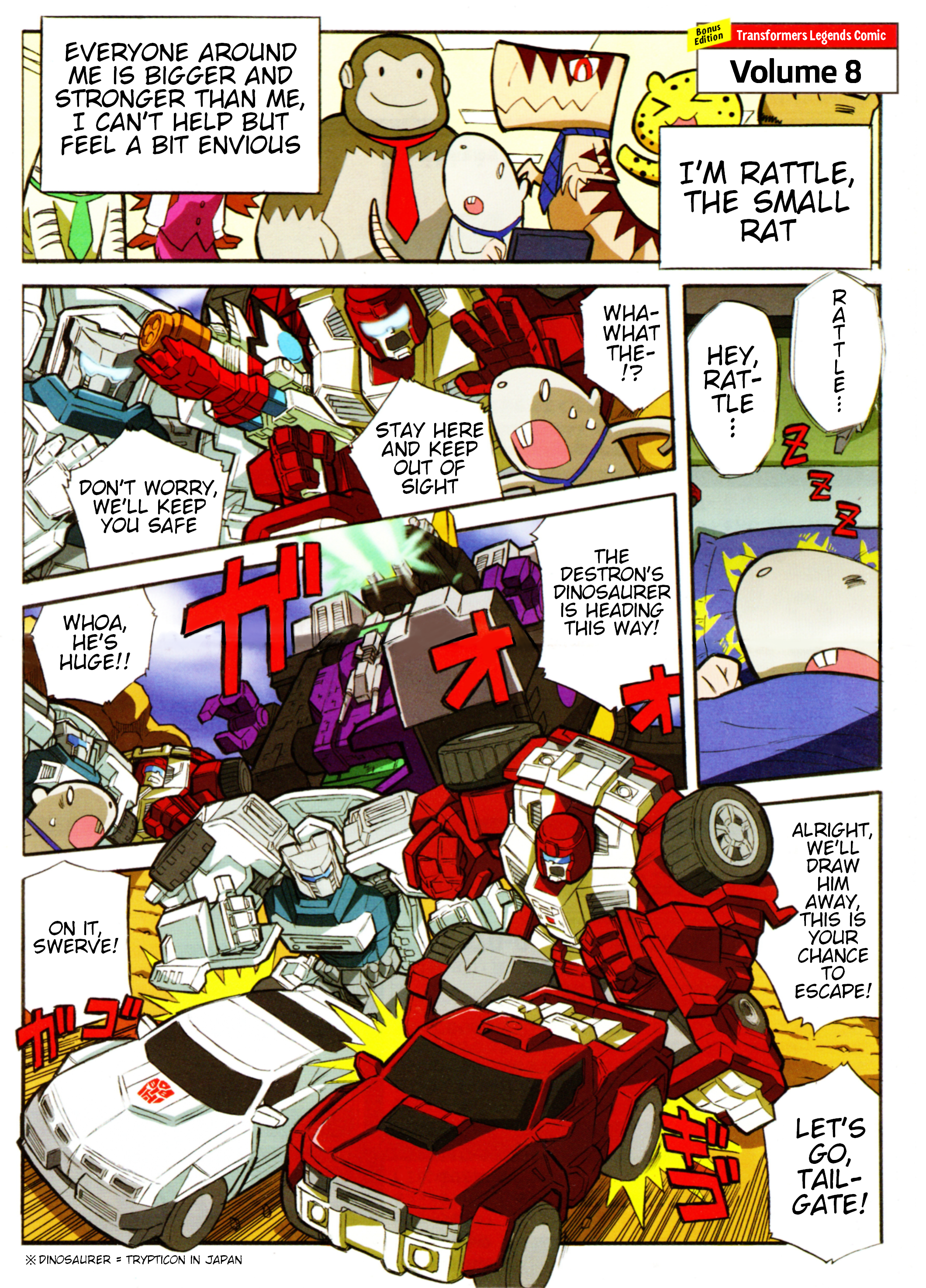 Read Transformers Legends Manga Online