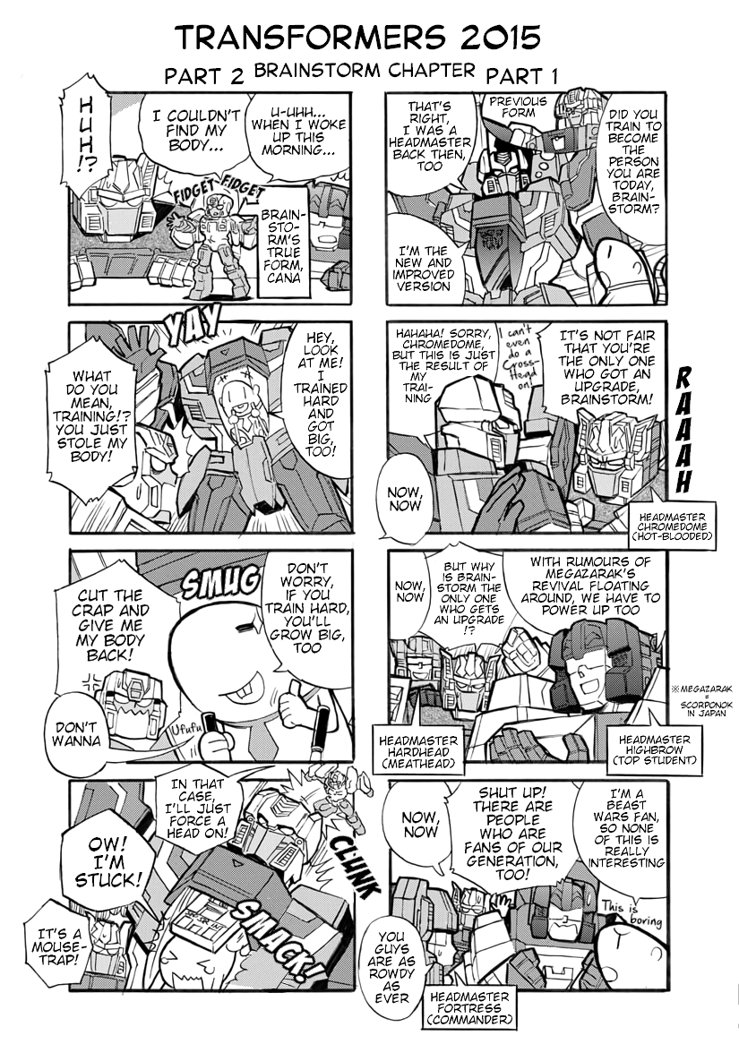 Read Transformers Legends Manga Online