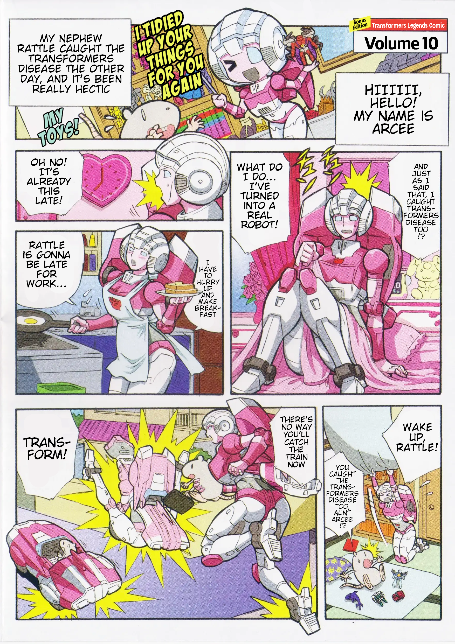 Read Transformers Legends Manga Online