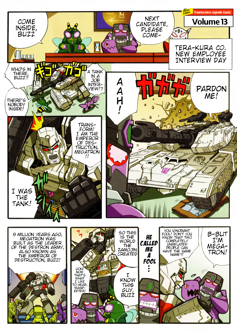 Read Transformers Legends Manga Online