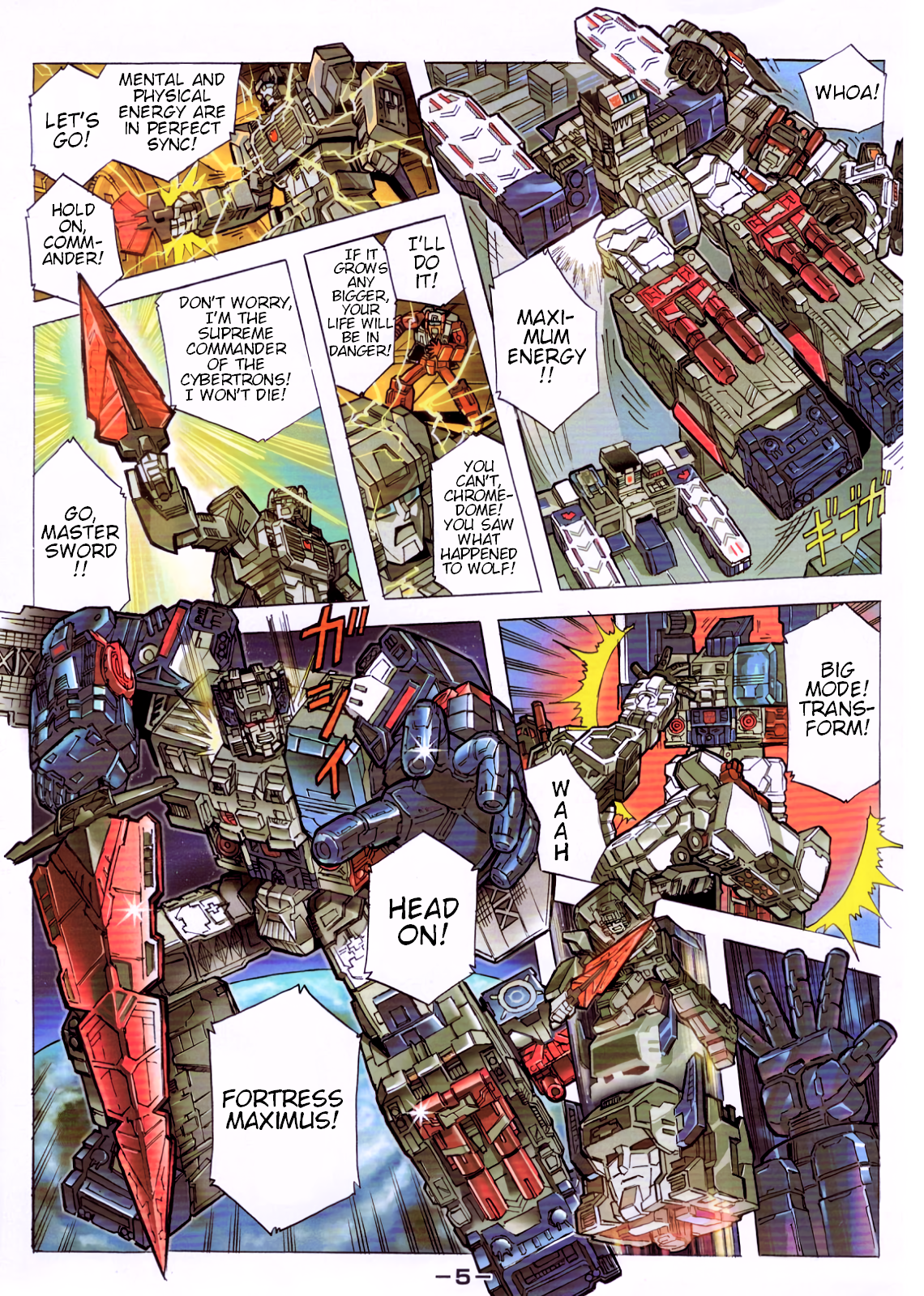 Read Transformers Legends Manga Online