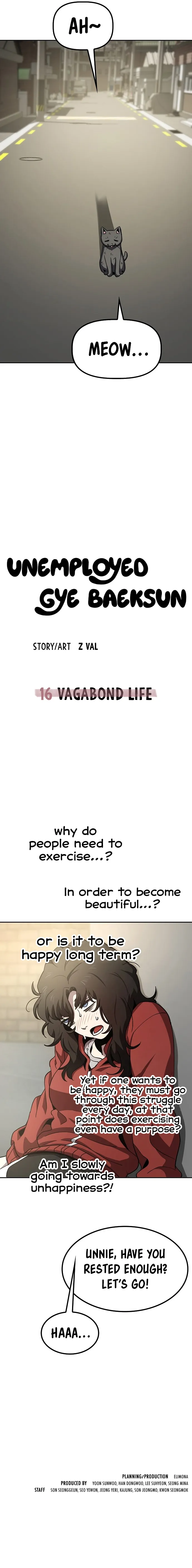 Read Unemployed Gye Baek soon Manga Online