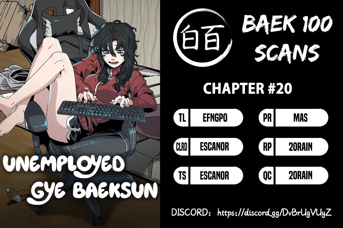 Read Unemployed Gye Baek soon Manga Online