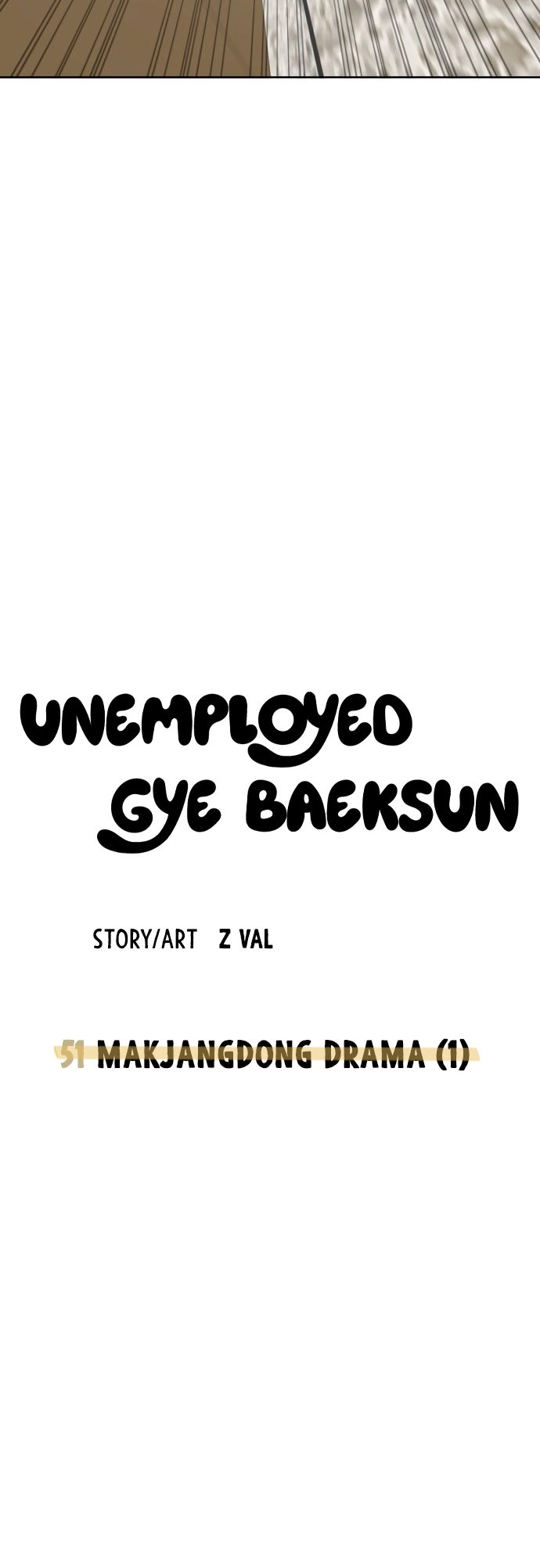 Read Unemployed Gye Baek soon Manga Online