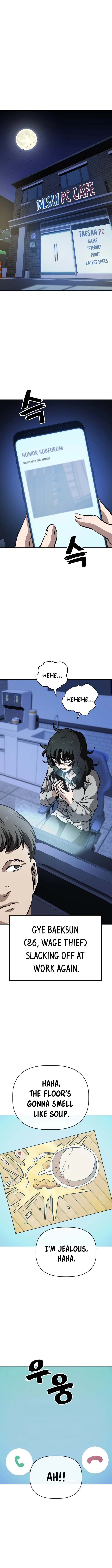 Read Unemployed Gye Baek soon Manga Online