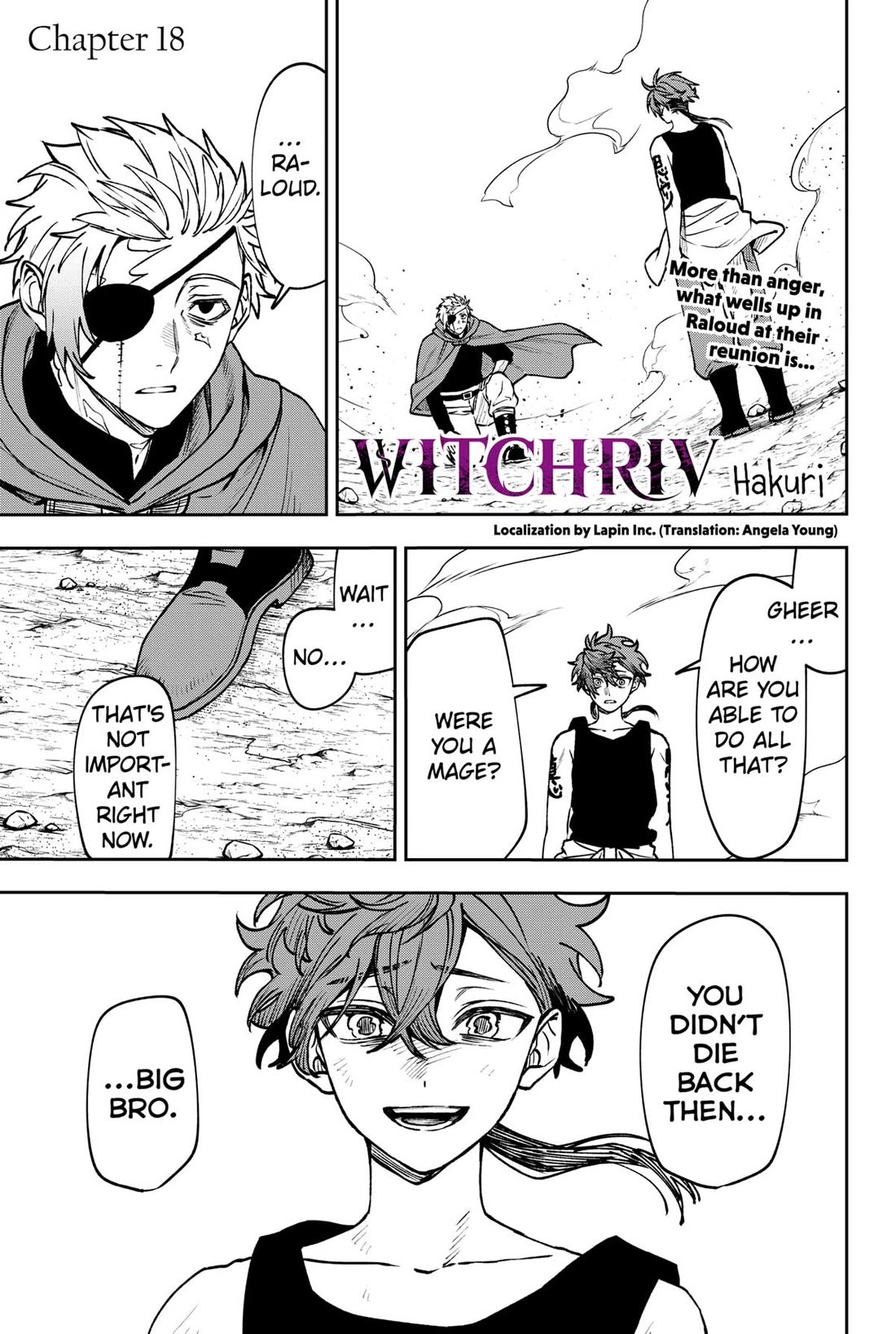 Read WITCHRIV Manga Online
