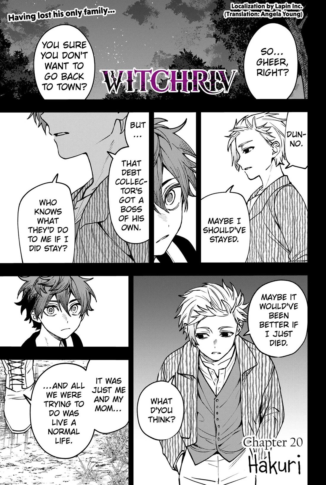 Read WITCHRIV Manga Online
