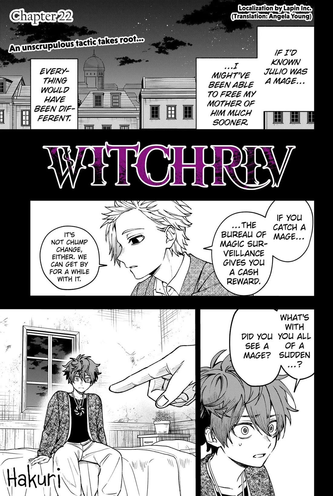 Read WITCHRIV Manga Online
