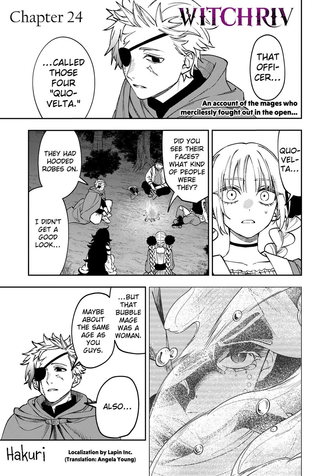 Read WITCHRIV Manga Online