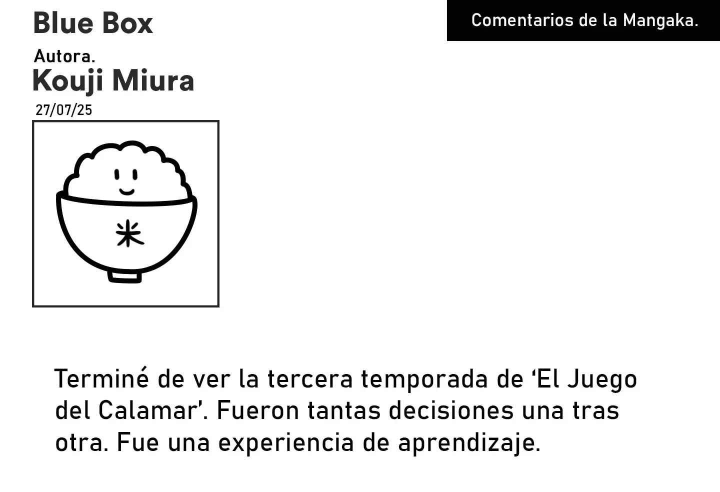 Read La caja azul Blue Box ES Manga Online