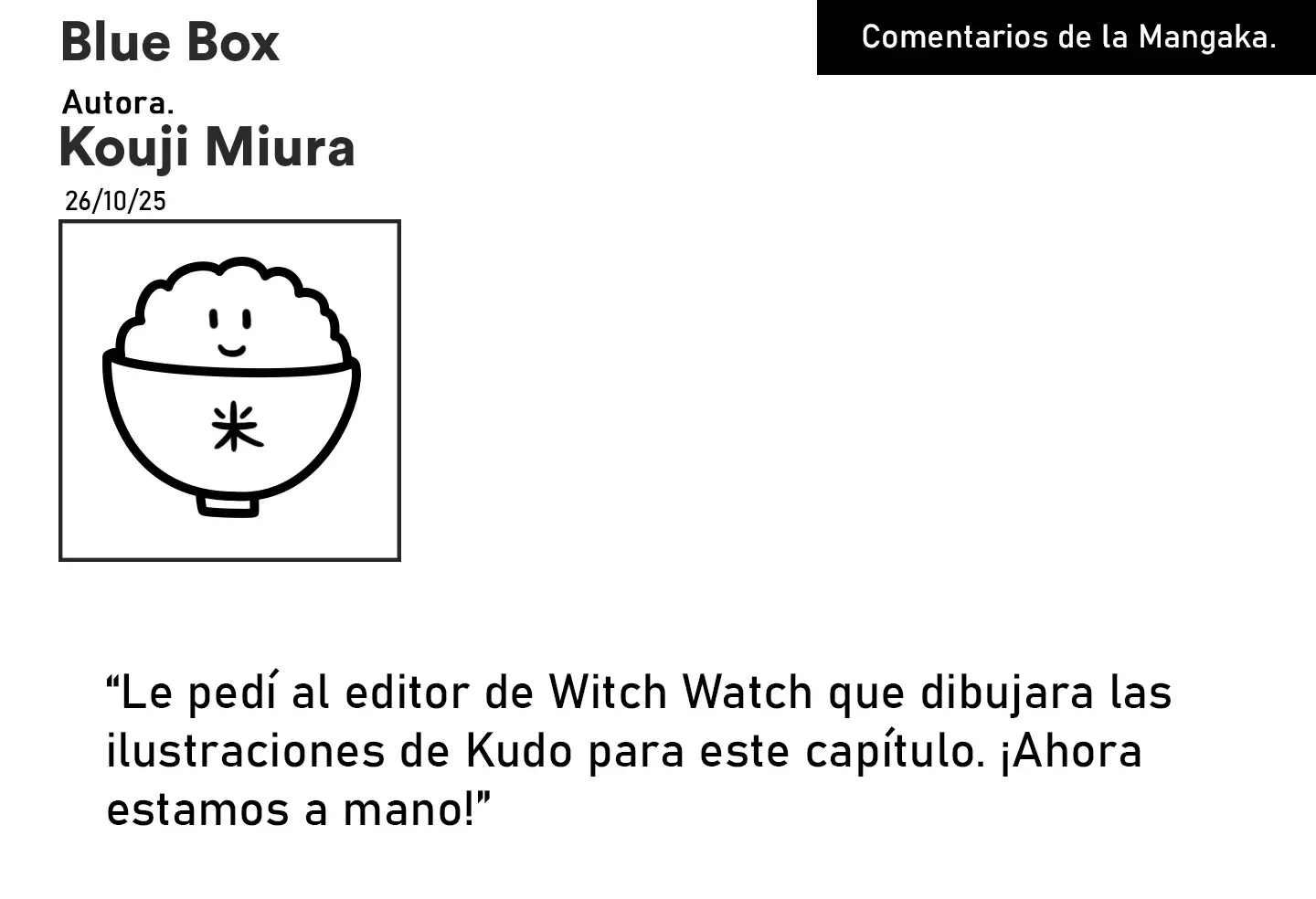 Read La caja azul Blue Box ES Manga Online