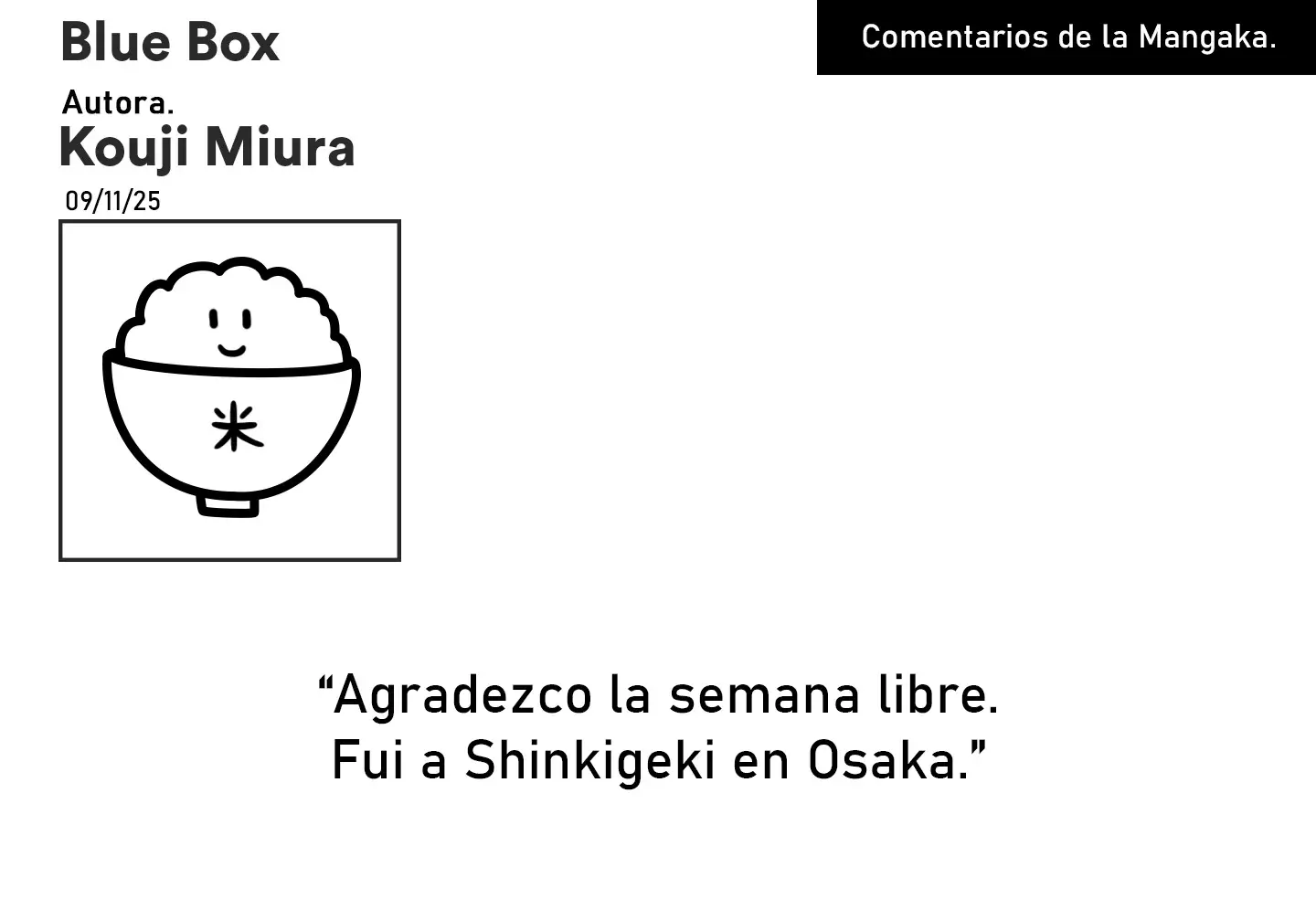 Read La caja azul Blue Box ES Manga Online