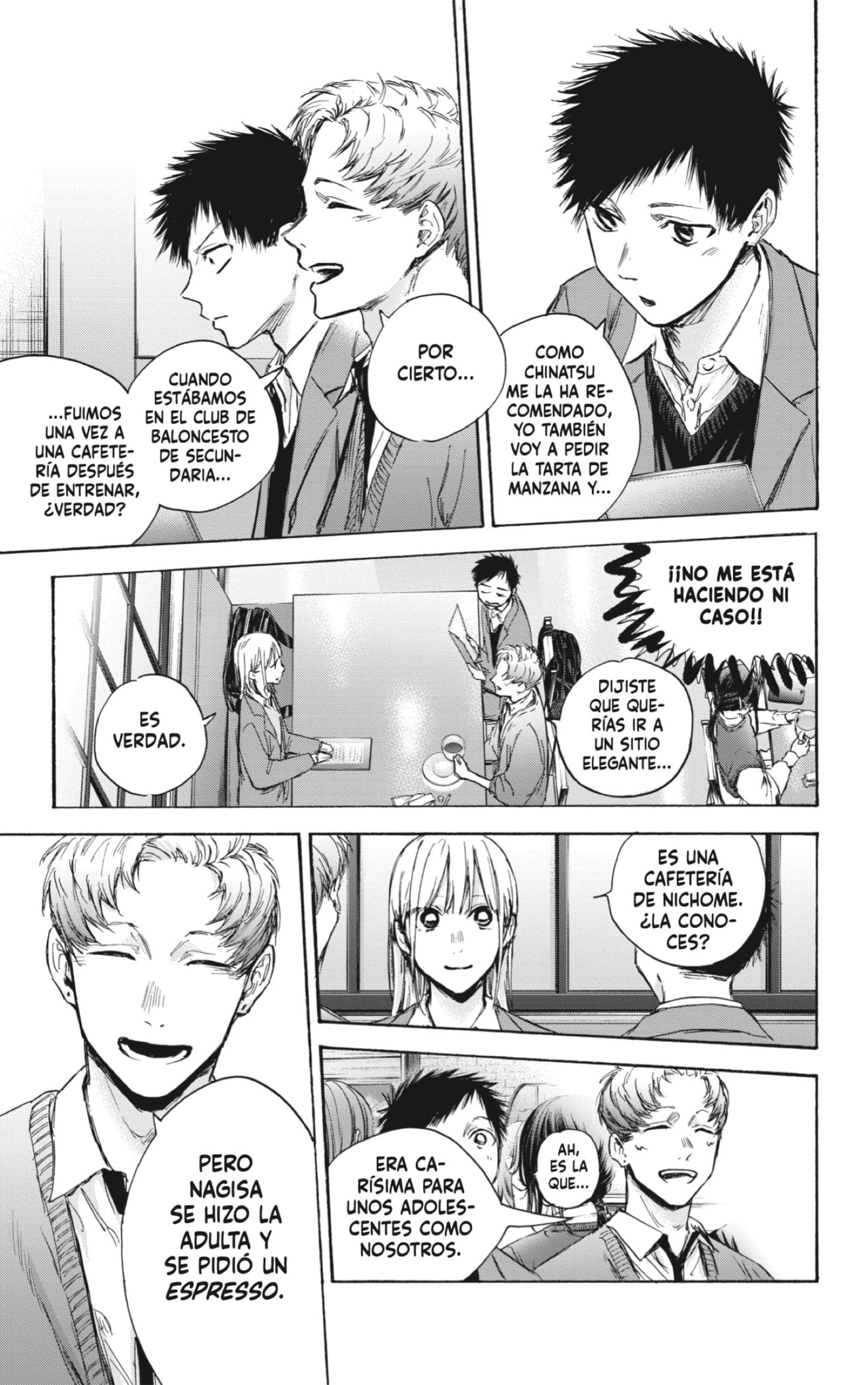 Read La caja azul Blue Box ES Manga Online