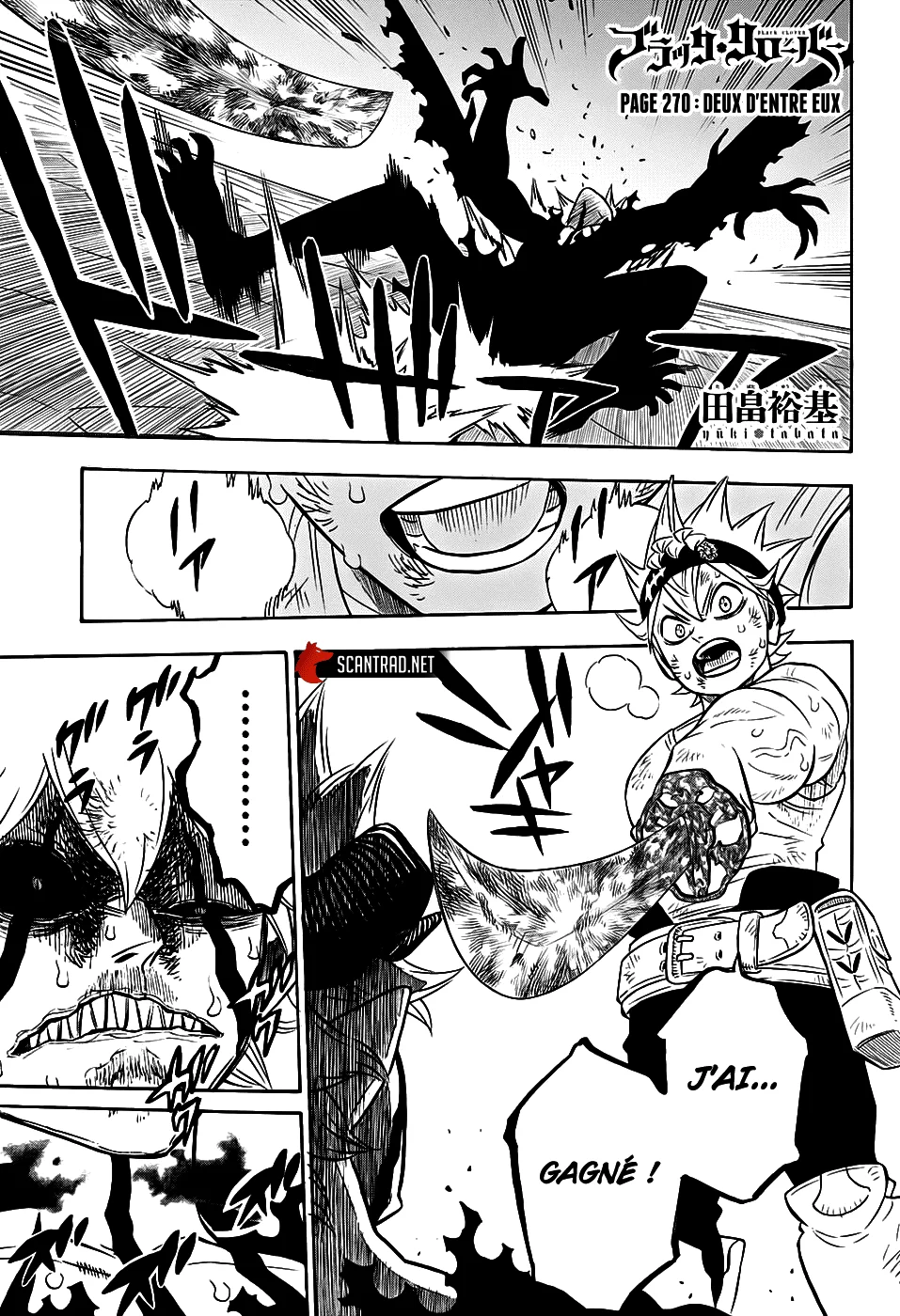 Read Black Clover FR Manga Online