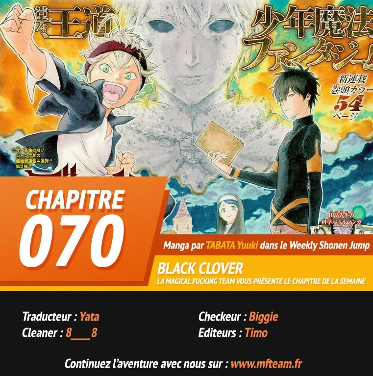 Read Black Clover FR Manga Online