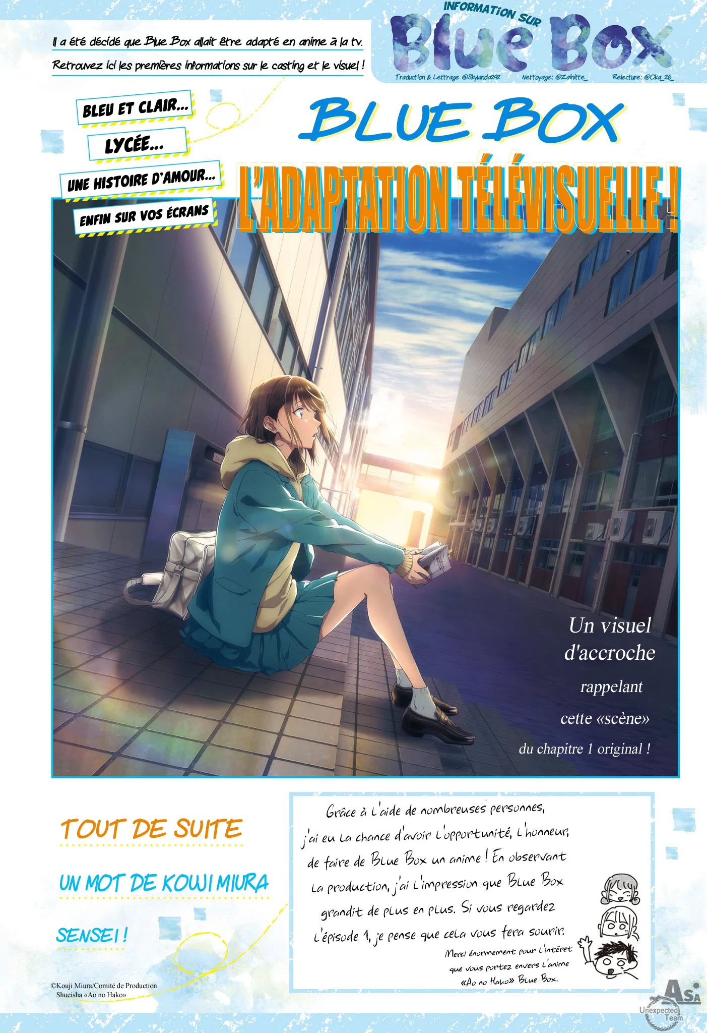 Read Blue Box FR Manga Online