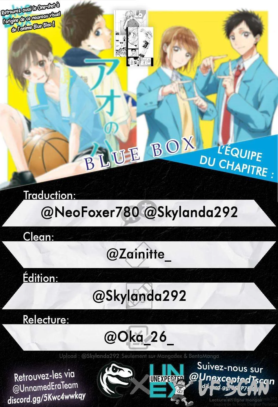Read Blue Box FR Manga Online