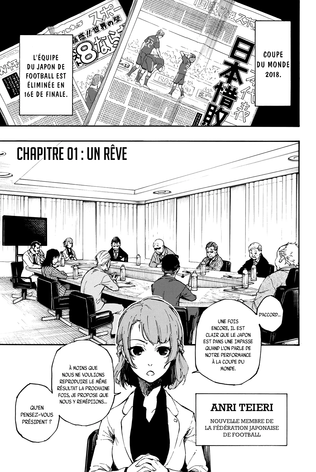 Read Blue Lock FR Manga Online
