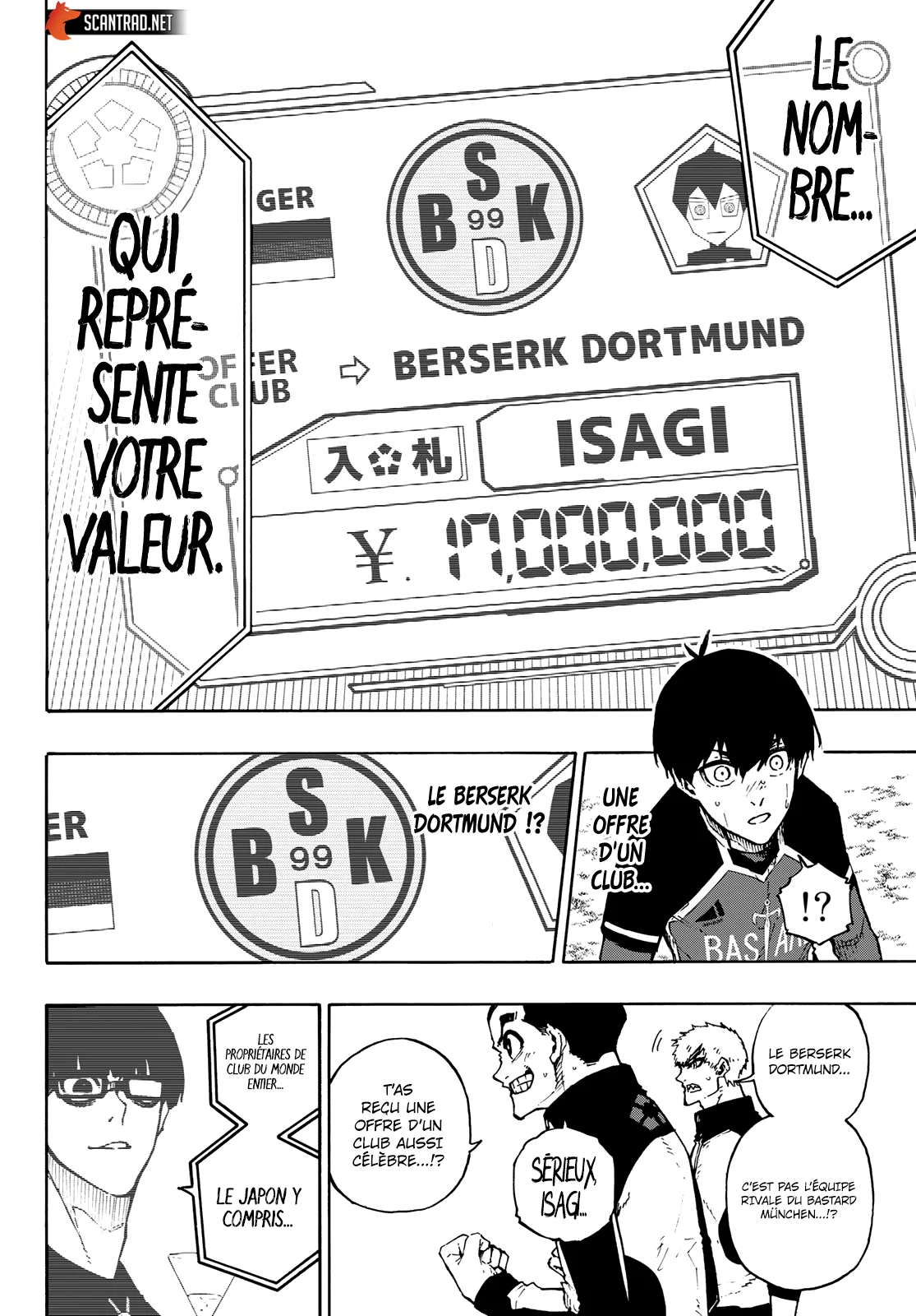 Read Blue Lock FR Manga Online