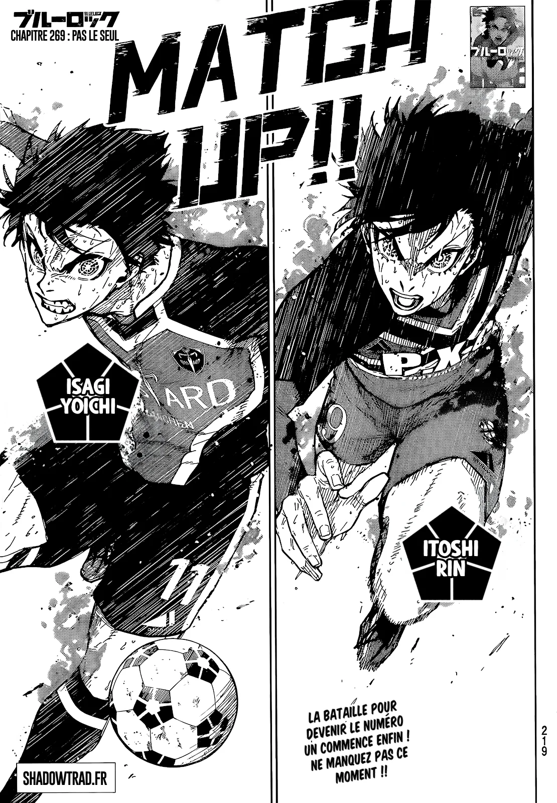 Read Blue Lock FR Manga Online