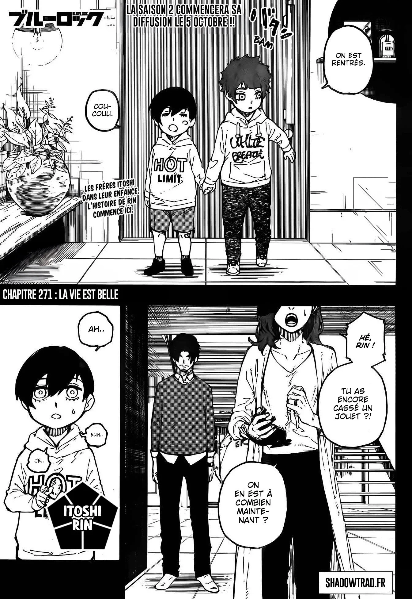 Read Blue Lock FR Manga Online