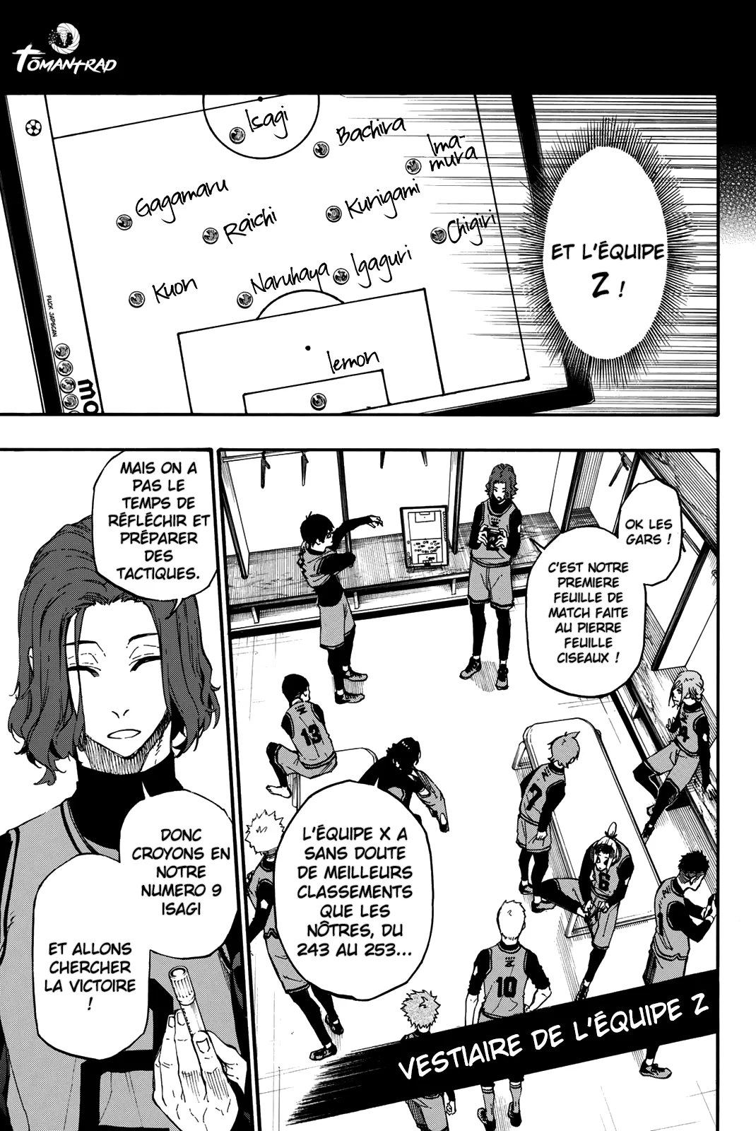 Read Blue Lock FR Manga Online